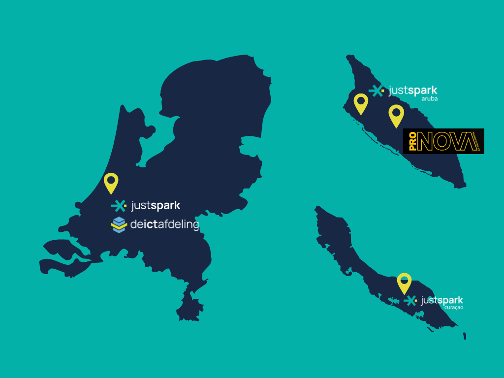 Justspark Managed IT, Justspark Aruba, Justspark Curacao, De ICT Afdeling, ProNova Technology, allemaal onderdeel van Justspark Groep